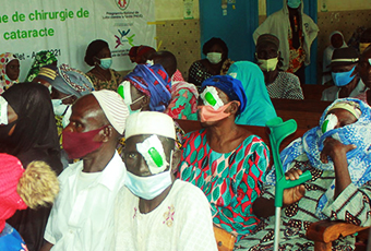 Campagne de chirurgie de la cataracte au Togo