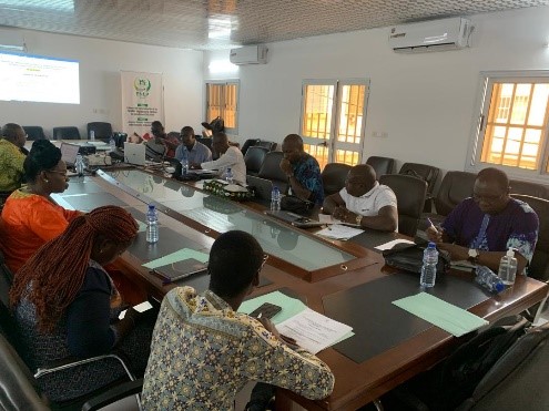 Une journée de réflexion sur l’intégration de ma santé oculaire dans les soins de santé primaires au Togo. 